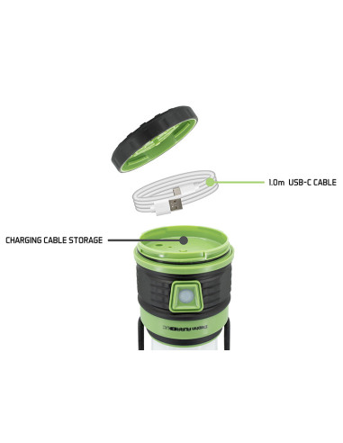 Lampa De Camping Delphin Aura+ UC 5400mah