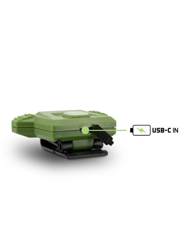 Lanterna Frontala Delphin Razor USB UC