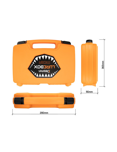 Cutie Delphin LureBOX MEGA, 36.5x28x9cm Cutie Delphin LureBOX MEGA, 36.5x28x9cm