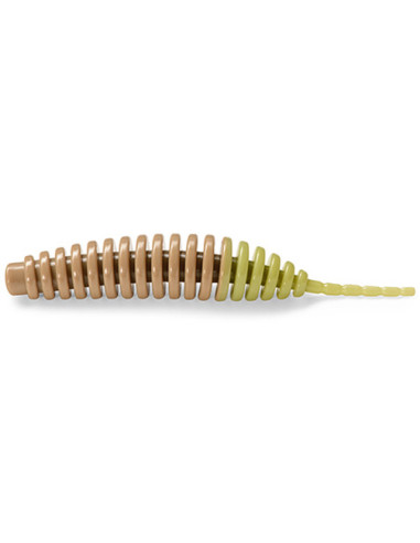 Grub FishUp Tanta, Coffee Milk Earthworm, 5cm, 9buc/plic