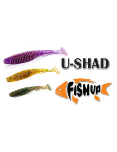 Shad FishUp U-Shad, Pearl, 9cm, 8buc/plic 2