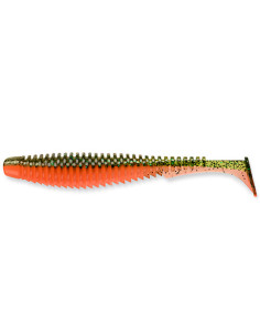 Shad FishUp U-Shad, Watermelon Flo Orange, 10.1cm, 8buc/plic
