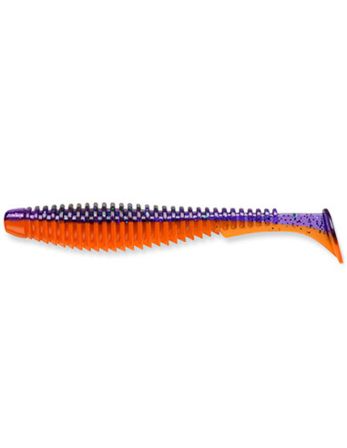 Shad FishUp U-Shad, Dark Violet, 10.1cm, 8buc/plic