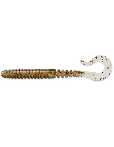 Grub FishUp Vipo, Green Pumpkin Red Black, 5.2cm, 10buc/plic