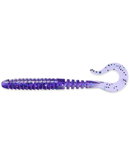 Grub FishUp Vipo, Dark Violet Peacock & Silver, 5.2cm, 10buc/plic Grub FishUp Vipo, Dark Violet Peacock & Silver, 5.2cm, 10buc/plic