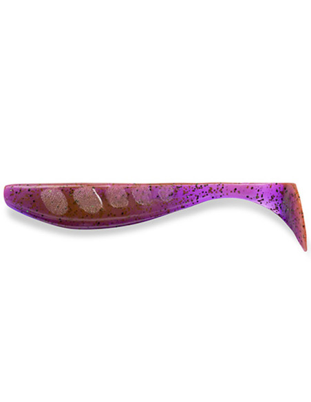 Shad FishUp Wizzle Shad, Lox Green & Black, 8cm, 8buc/plic