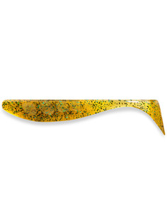 Shad FishUp Wizzle Shad, Caramel Green & Black, 8cm, 8buc/plic