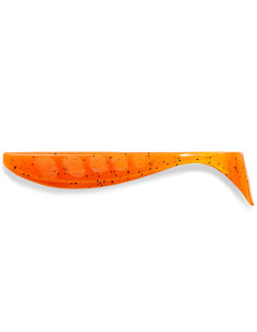 Shad FishUp Wizzle Shad, Orange Pumpkin Black, 8cm, 8buc/plic