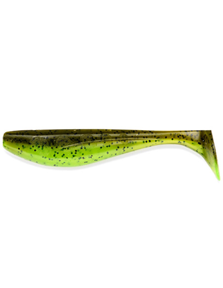 Shad FishUp Wizzle Shad, Green Pumpkin Chartreuse, 8cm, 8buc/plic Shad FishUp Wizzle Shad, Green Pumpkin Chartreuse, 8cm, 8buc/plic