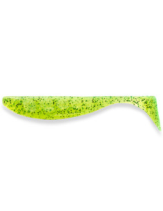 Shad FishUp Wizzle Shad, Flo Chartreuse Green, 12.5cm, 4buc/plic