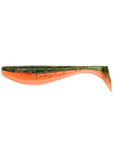 Shad FishUp Wizzle Shad, Watermelon Flo Orange, 12.5cm, 4buc/plic