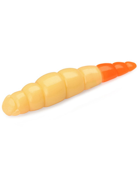 Grub FishUp Trout Series Cheese Yochu, Cheese Hot Orange, 4.3cm, 8buc/plic