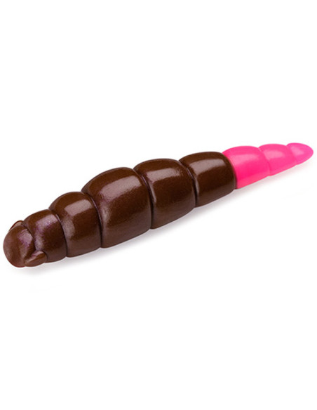 Grub FishUp Trout Series Cheese Yochu, Earthworm Hot Pink, 4.3cm, 8buc/plic
