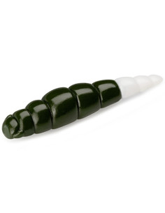 Grub FishUp Trout Series Cheese Yochu, Dark Olive White, 4.3cm, 8buc/plic