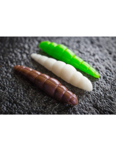 Grub FishUp Trout Series Crawfish Yochu, Coffee Milk Earthworm, 4.3cm, 8buc/plic 2