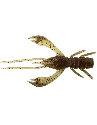 Naluca FishUp Real Craw, 045 Green Pumpkin Red and Black, 3.8cm, 10buc/plic