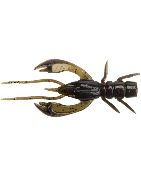 Naluca FishUp Real Craw, 050 Green Pumpkin Brown Red and Purple, 3.8cm, 10buc/plic