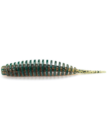 Grub FishUp Tanta, 017 Motor Oil Pepper, 5cm, 9buc/plic Grub FishUp Tanta, 017 Motor Oil Pepper, 5cm, 9buc/plic