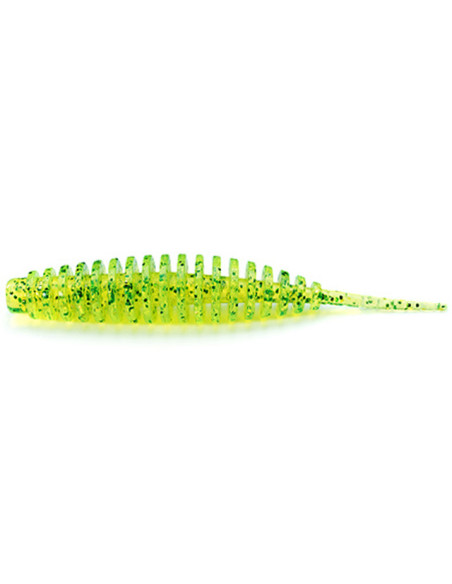 Grub FishUp Tanta, 026 Flo Chartreuse Green, 5cm, 9buc/plic Grub FishUp Tanta, 026 Flo Chartreuse Green, 5cm, 9buc/plic