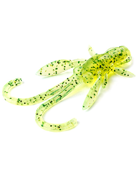 Naluca FishUp Baffi Fly, Flo Chartreuse Green, 3.8cm, 10buc/plic