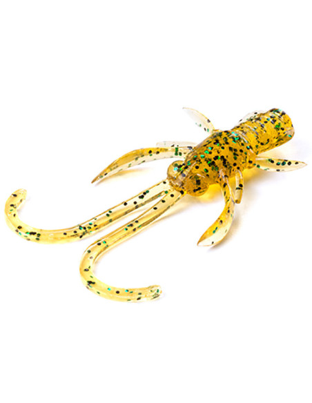 Naluca FishUp Baffi Fly, Caramel Green and Black, 3.8cm, 10buc/plic