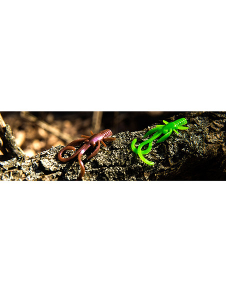 Naluca FishUp Baffi Fly, Caramel Green and Black, 3.8cm, 10buc/plic