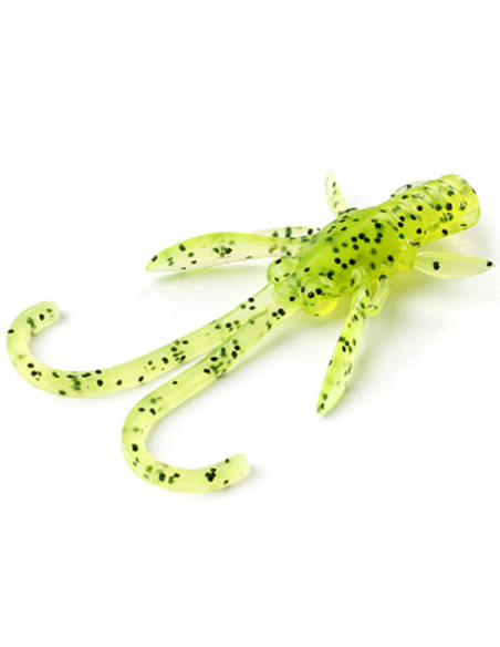 Naluca FishUp Baffi Fly, Chartreuse Black, 3.8cm, 10buc/plic