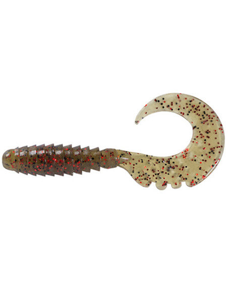 Grub FishUp Fancy Grub, Green Pumpkin Red & Black, 6.3cm, 10buc/plic Grub FishUp Fancy Grub, Green Pumpkin Red & Black, 6.3cm, 10buc/plic