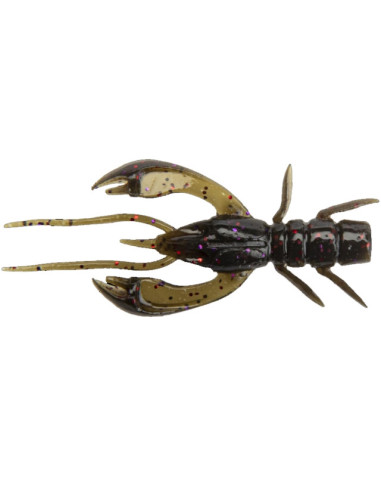 Naluca FishUp Real Craw, Green Pumpkin Brown Red and Purple, 5cm, 7buc/plic