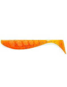 Shad FishUp Wizzle Shad, 049 Orange Pumpkin Black, 5cm, 10buc/plic