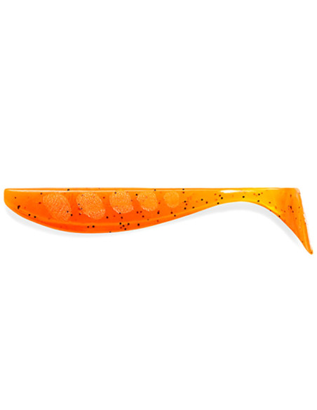 Shad FishUp Wizzle Shad, 049 Orange Pumpkin Black, 5cm, 10buc/plic
