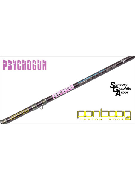 Lanseta Pontoon21 Psychogun Fast, 2.06m, 1.8-10.5g, 2buc Lanseta Pontoon21 Psychogun Fast, 2.06m, 1.8-10.5g, 2buc