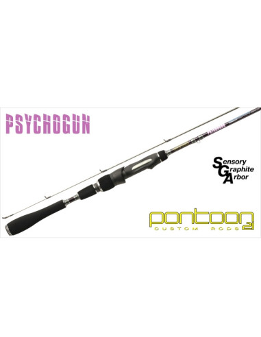 Lanseta Pontoon21 Psychogun Fast, 2.06m, 1.8-10.5g, 2buc