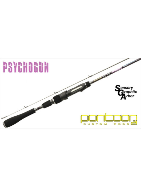 Lanseta Pontoon21 Psychogun Fast, 2.18m, 1.4-7g, 2buc Lanseta Pontoon21 Psychogun Fast, 2.18m, 1.4-7g, 2buc