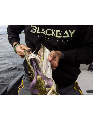 Shad Blackbay Blacktail Double S, Silver, 15cm, 40g