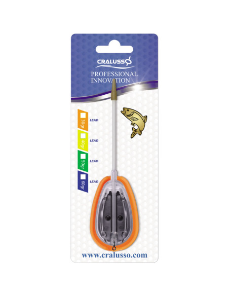 Set Method Feeder + Matrita Cralusso Big Rocket Crystal, 1+1buc/blister Set Method Feeder + Matrita Cralusso Big Rocket Crystal, 1+1buc/blister