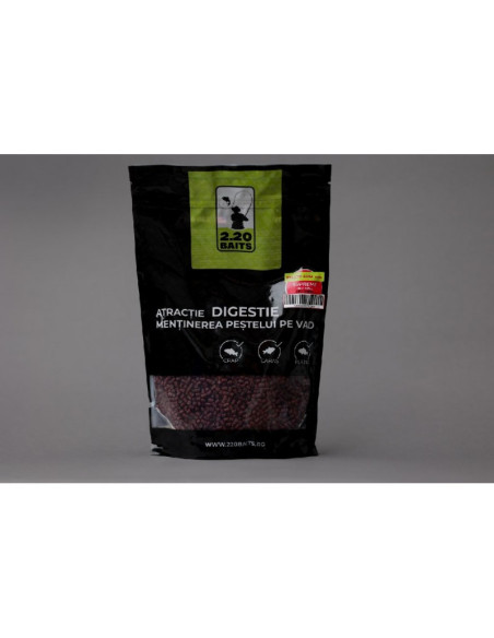 Pelete 2.20 Baits, Krill, 4mm, 800g Pelete 2.20 Baits, Krill, 4mm, 800g
