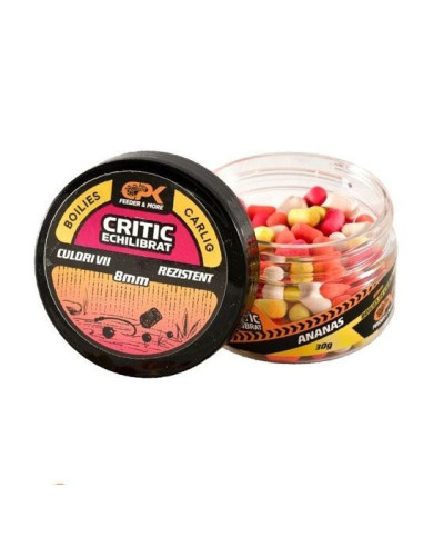 Dumbells CPK Feeder Critic Echilibrate, Ananas, 8mm, 25g