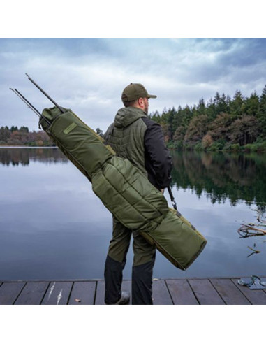 Husa lansete Korum Progress Folding Quiver, 3 compartimente, 155cm