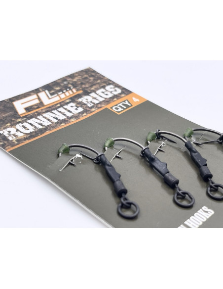 Montura Fl Ronnie Rig Cu Carlig Gripen, 4 Buc Montura Fl Ronnie Rig Cu Carlig Gripen, 4 Buc