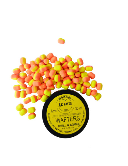 Wafters AE Baits, Krill & Squid, 6mm, 30ml