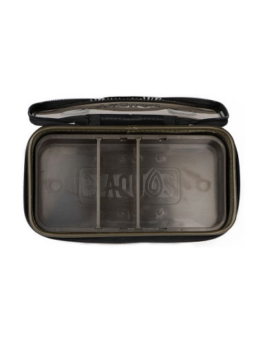 Geanta pentru Penar de Monturi si Accesorii Fox Aquos Camolite Rig Box and Tackle Bag, 27x13x9cm