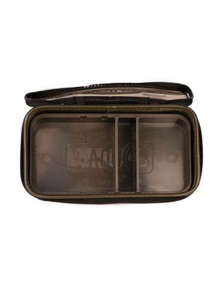 Geanta pentru Penar de Monturi si Accesorii Fox Aquos Camolite Rig Box and Tackle Bag, 27x13x9cm