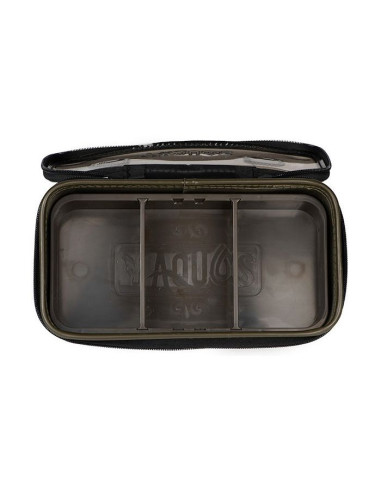 Geanta pentru Penar de Monturi si Accesorii Fox Aquos Camolite Rig Box and Tackle Bag, 27x13x9cm