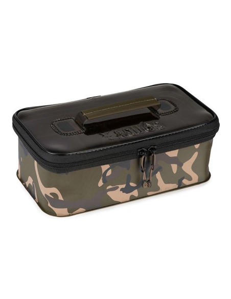 Geanta pentru Penar de Monturi si Accesorii Fox Aquos Camolite Rig Box and Tackle Bag, 27x13x9cm