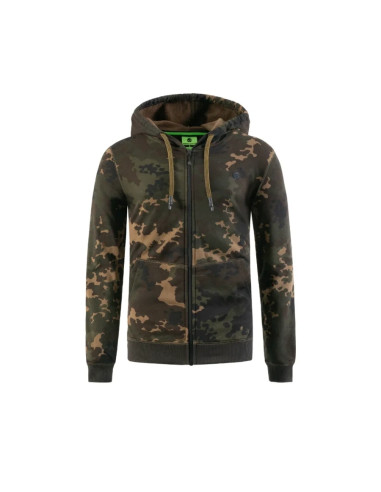 Hanorac Korda Zip Hoodie, Dark Camo