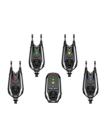 Set Avertizori + Statie DAM TFX, Red/Green/Yellow/Blue, 4+1 Set Avertizori + Statie DAM TFX, Red/Green/Yellow/Blue, 4+1
