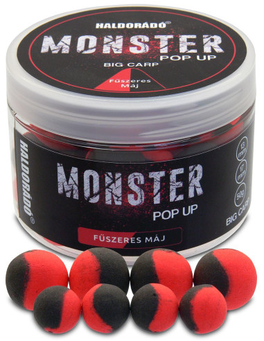 Pop Up Haldorado Monster Big Carp, Ficat Condimentat, 13-17mm, 50g