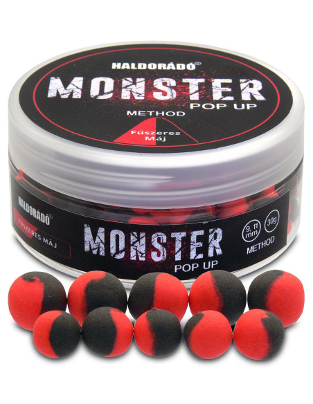 Pop Up Haldorado Monster Method, Ficat Condimentat, 9-11mm, 30g