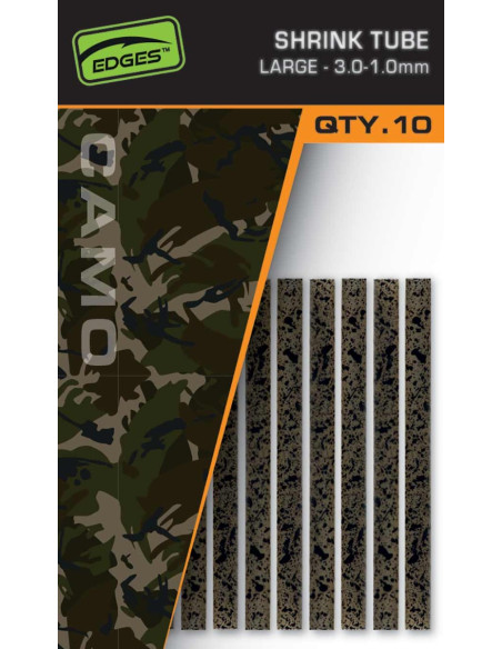 Tub Termocontractabil Fox Edges Shrink Tube, Camo, Large, 3.0-1.0mm, 10buc/plic Tub Termocontractabil Fox Edges Shrink Tube, Camo, Large, 3.0-1.0mm, 10buc/plic